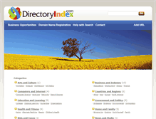 Tablet Screenshot of directoryindex.com